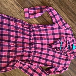 Children’s Place flannel tunic top/dress size 10/12